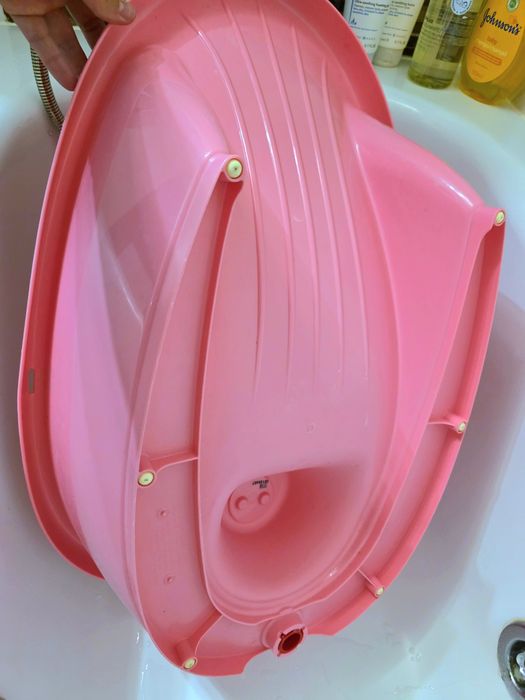 Cadita bebelusi cu termometru, antialunecare, Onda OK Baby