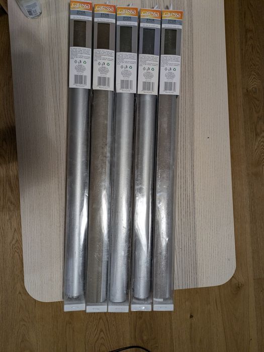 Draperie blackout Stor Caressa gri 50x150