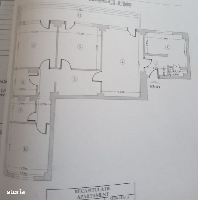 Apartament 4 camere, 90mp - Centru