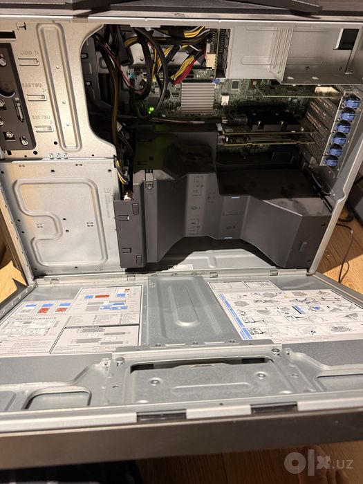 Server Dell EMC PowerEdge T440 — 2× Xeon/256GB RAM/27 TB Storage
