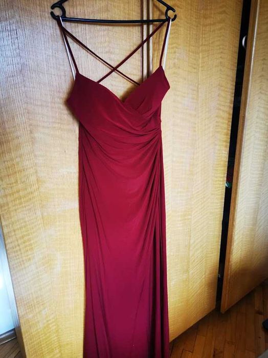 Червена рокля - LUXUAR FASHION  - SIZE EU36/50€