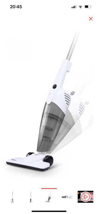 Пылесос Deerma DX118C белый