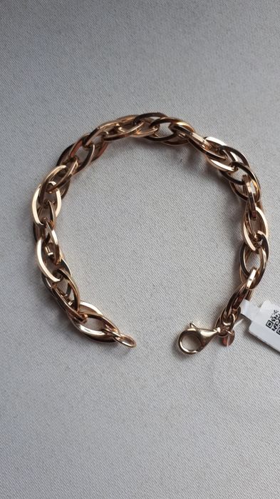 браслет золото, новый, фанон завод, 585-п, 6.69-грам 18-см, хороший по