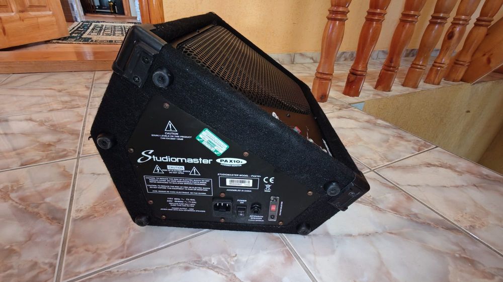 Monitor Activ Scenă Studiomaster PAX10+ (Boxă Monitorizare, Funcțional)