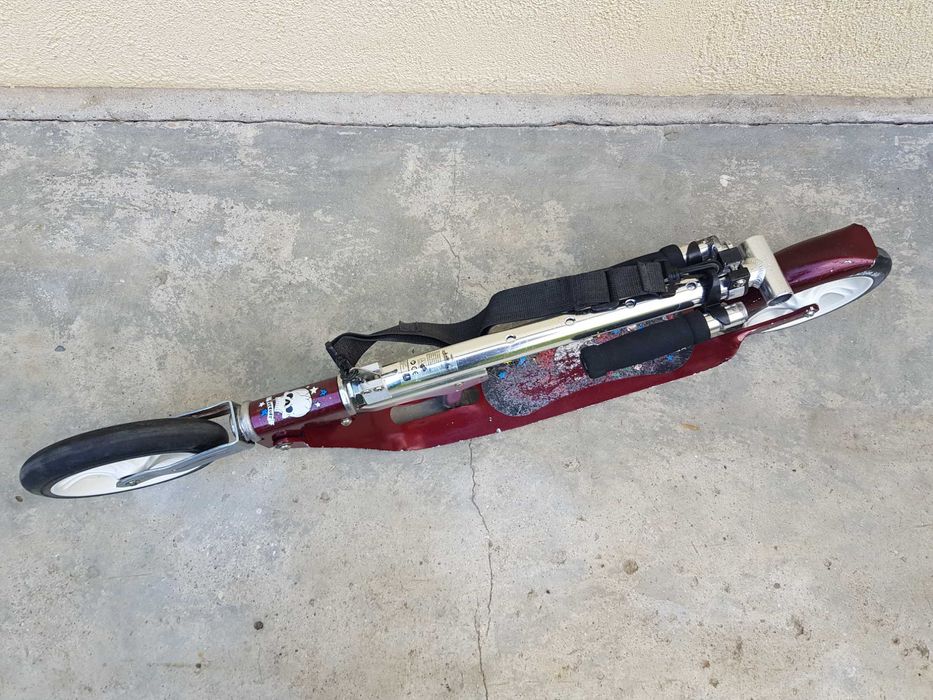 Trotineta Hudora big wheel, pliabila, usoara