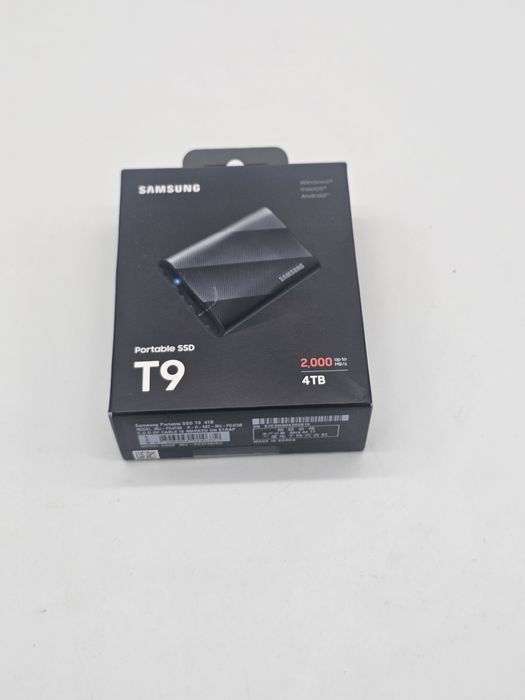 SSD extern SAMSUNG T9 MU-PG4T0B/EU 4TB USB 3.2 Gen 2, negru