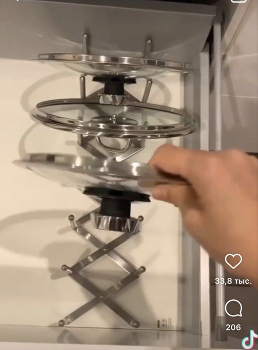 Органайзер для крышек IKEA