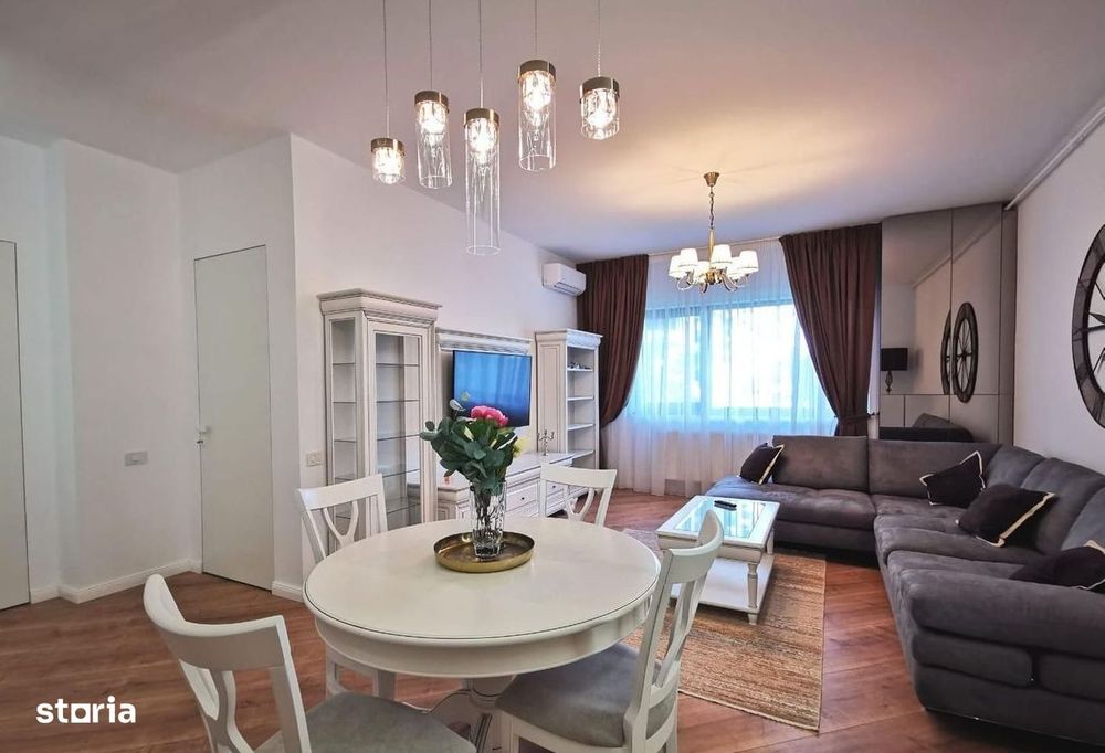 2 camere | 4City North Pipera | parter | mobilier Rovere | parter