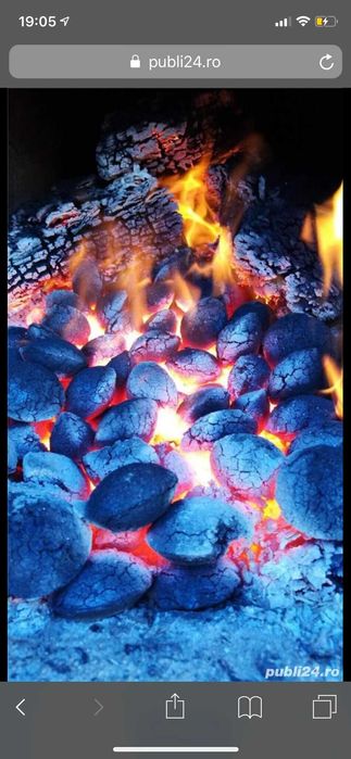 Brichete pentru foc din carbuni COCS + LIGNIT