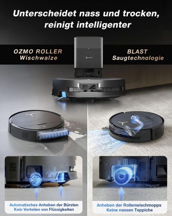 ECOVACS DEEBOT X9 PRO OMNI Робот прахосмукачка – много добро