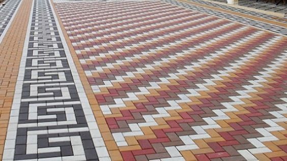 Укладка брусчатка