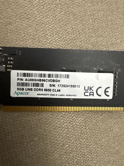 Новая 8гб DDR5 5600