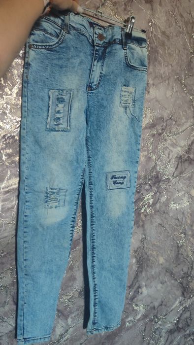 Джинсы на девочку 8-9-10 лет, штаны, брюки