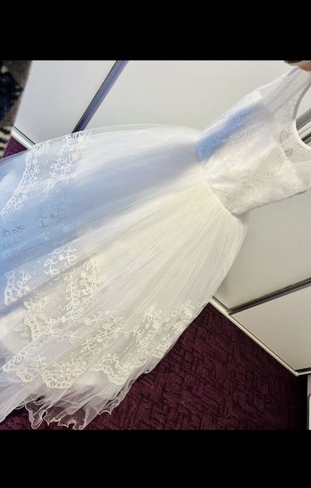 Rochie mireasa mica sau prima impartasanie