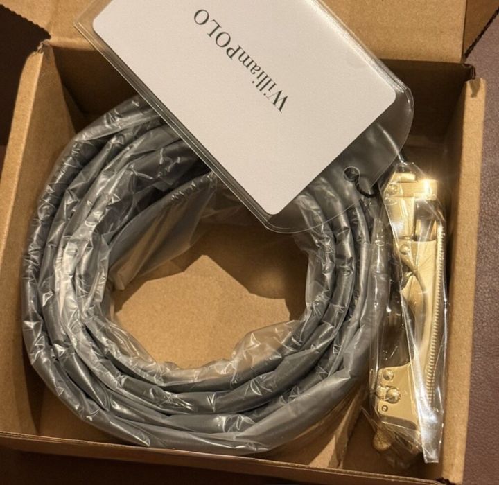 Curea William Polo bărbați din piele 130 cm