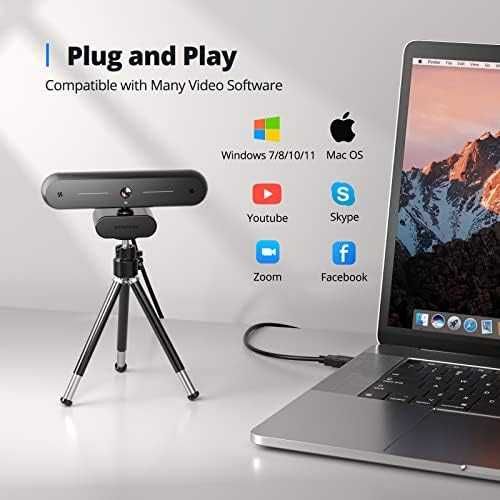 Нова Стрийминг Камера 4K Sony Сензор Zoom Skype YouTube OBS