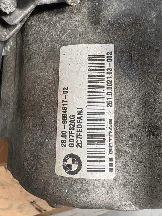 Автоматична скоростна кутия 7DCT300 - AM9 за БМВ Ф40/Ф44, BMW F40/F44