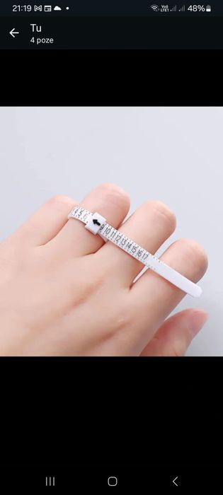 Dispozitiv măsurare inele