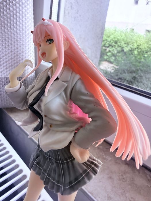 Figurina anime Zero Two Pvc doll , 19cm