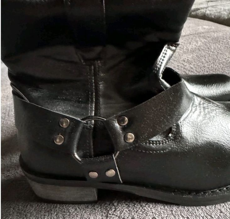 Cizme de cowboy 'Quintana' pe Negru mărimea 42