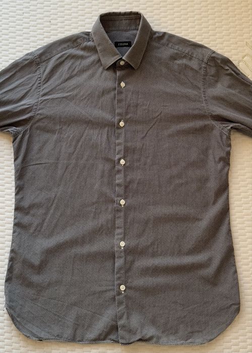 Zegna,cămașă.bărbați,măr.M(40)