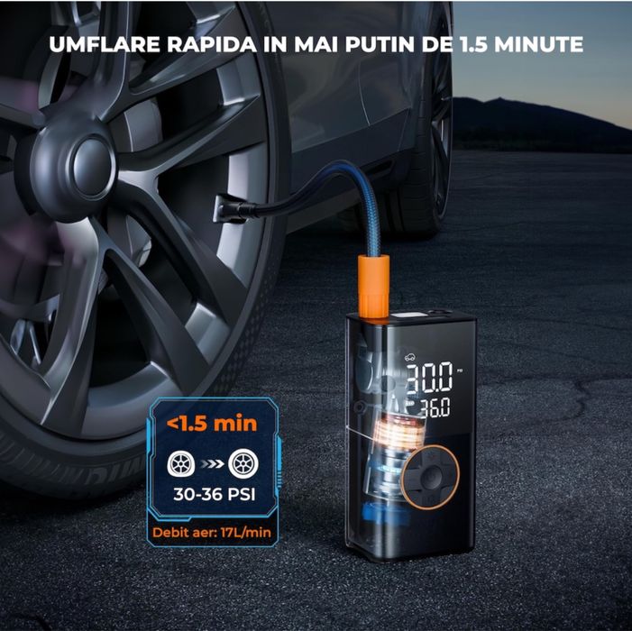 Цифров  компресор за кола,преносим