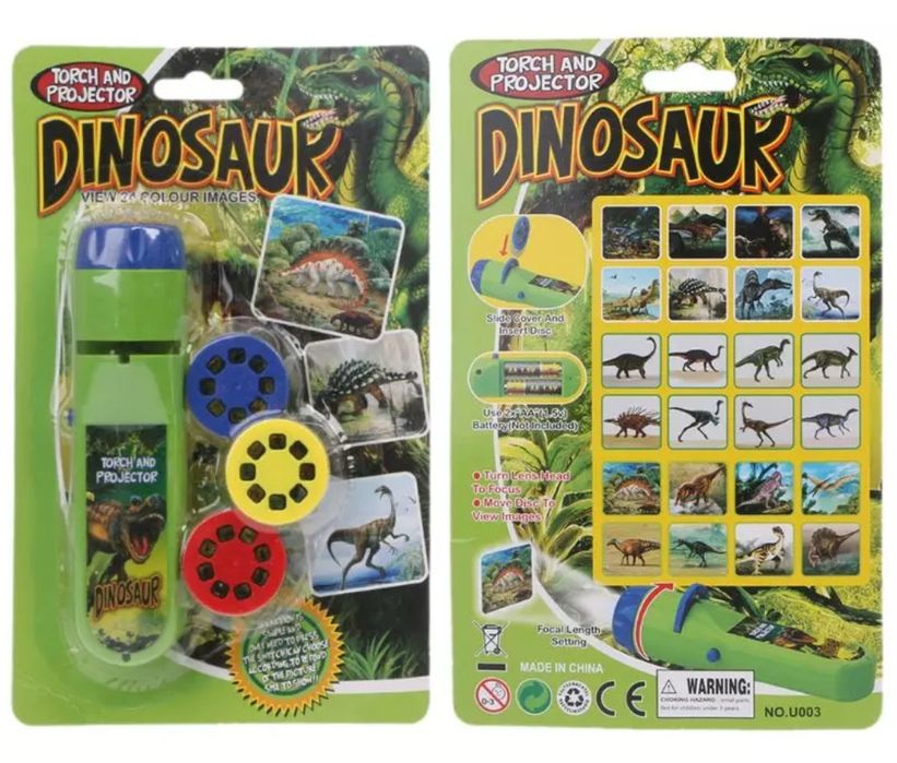 Детско фенерче проектор прожектор с Динозаври,Космос,Морско дъно Живот