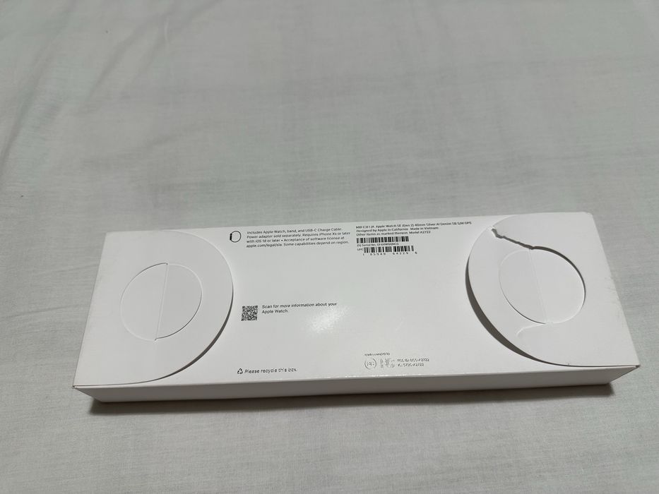 Apple watch SE(2 GEN),2024,40MM SILVER S/M size,