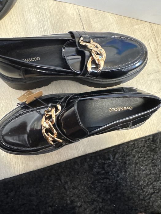 Even&Odd by Zalando Pantofi slip-on - black