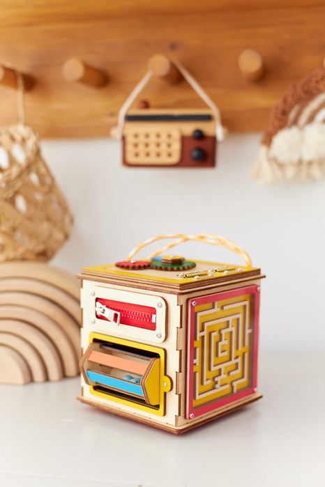 Didi, Развивающие бизикуб, ручная работа, игрушки, подарок для детей