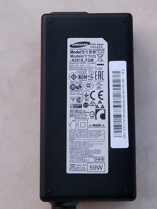Alimentator Samsung 19V 59W model A5919