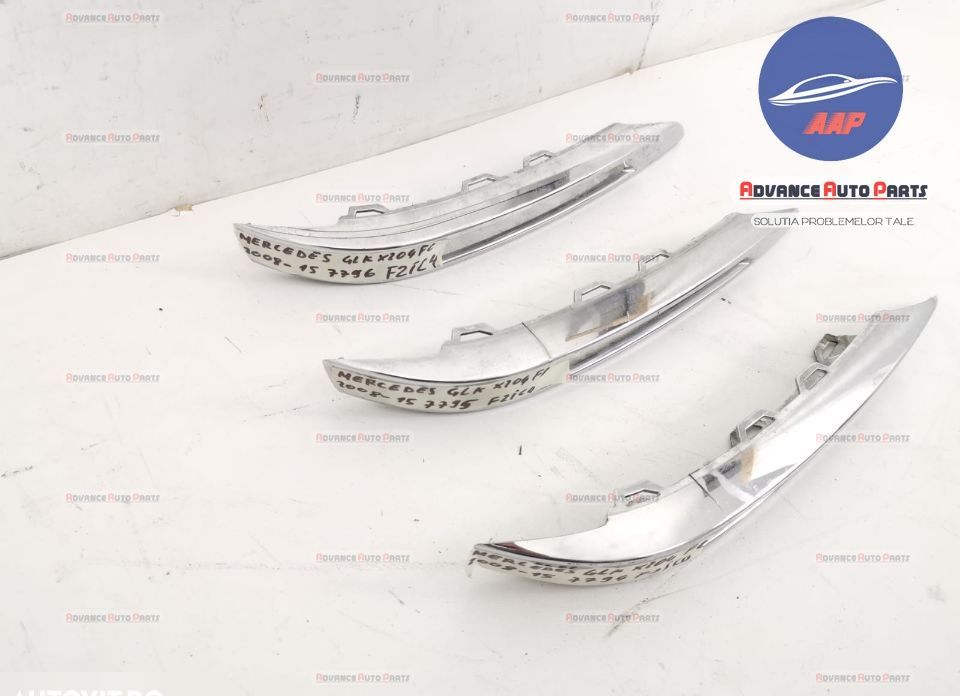 Хром орнамент дясна страна оригинален Мерцедес-Бенц ГЛК-Клас / Mercede