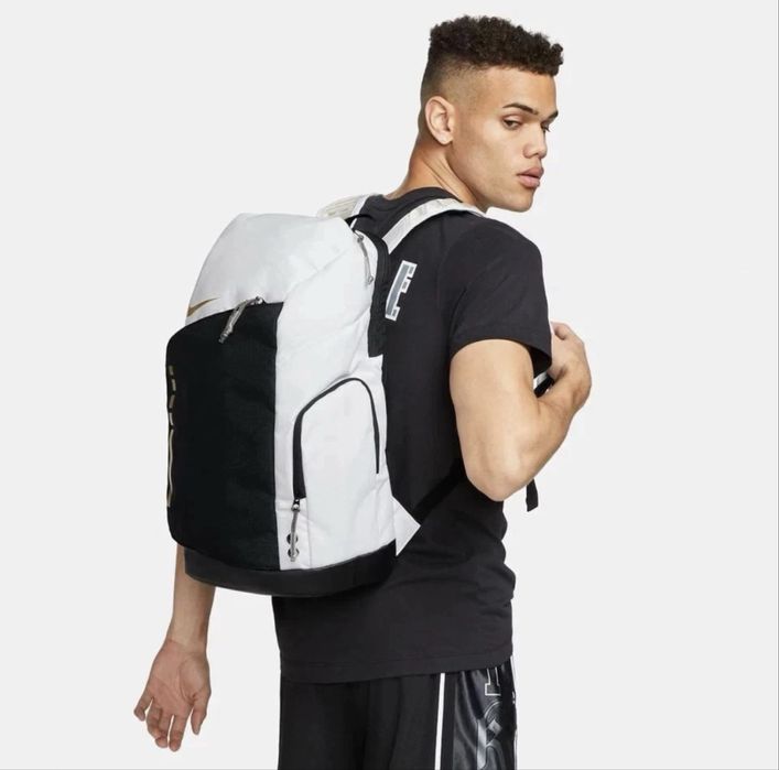 Nike Elite Backpack - Найк Елит Раница - Бяло и златно