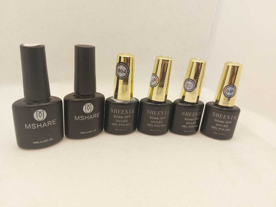 Set De Manichiura Pedichiura- semipermanenta, gel polish