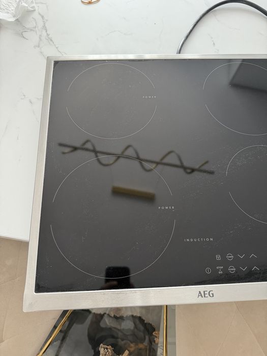 Plita inductie AEG HK634200XB, 4 zone de gatit, Touch control, Sticla