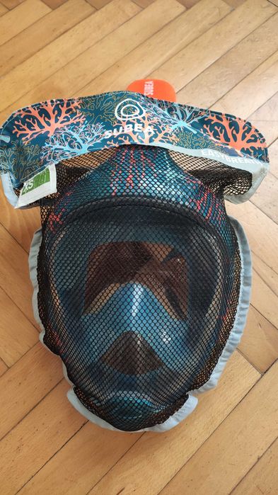 Продавам маска за шнорхелинг Subea Easybreath, размер XS + подарък