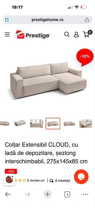 vand coltar extensibil