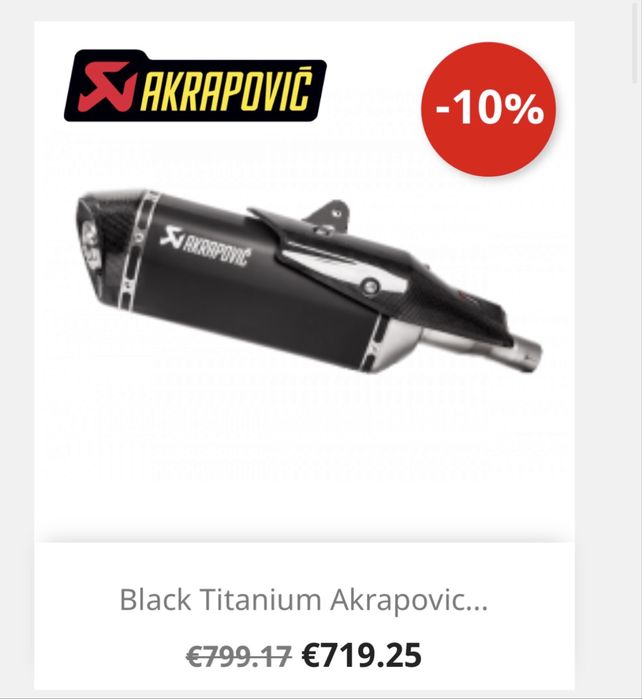 Carbon Akrapovic