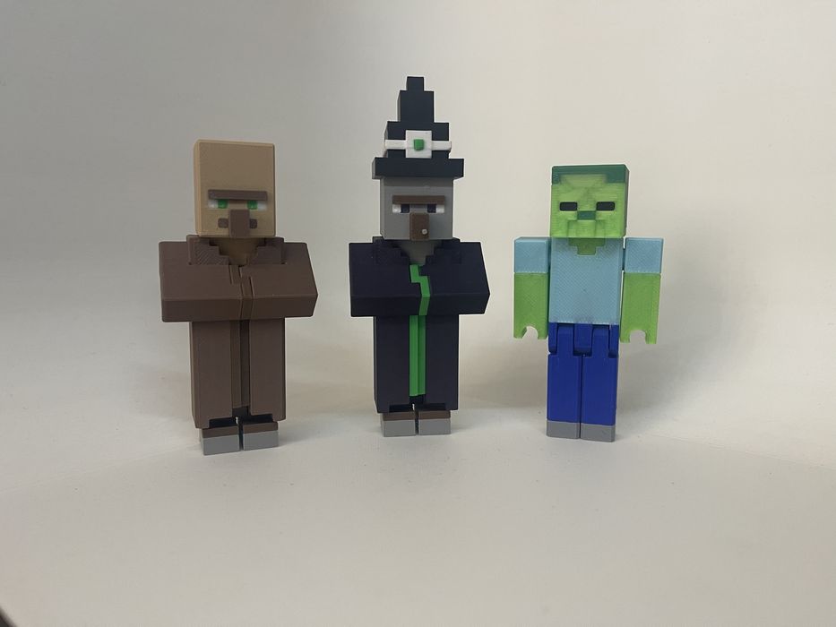 Minecraft фигурки – животни и герои