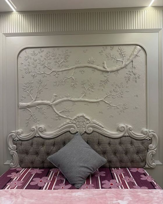 Барельеф.Скала.Объемное гипсовое панно. Скульптор.