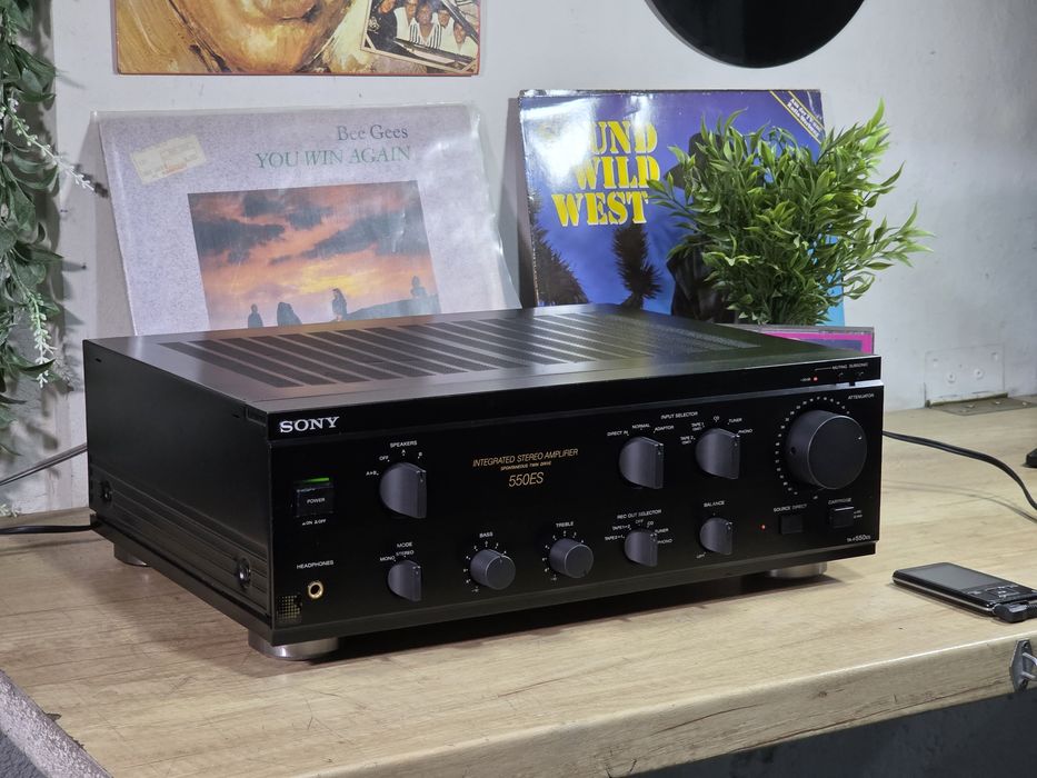 Amplificator SONY TA-F550ES, hifi stereo,  retro, made in Japan