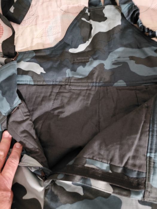 Бушлат с брюками синий и рубашки