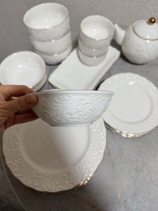 Набор посуды фарфоровый дубайский