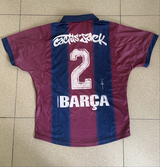 Barcelona Travis Scott джерси