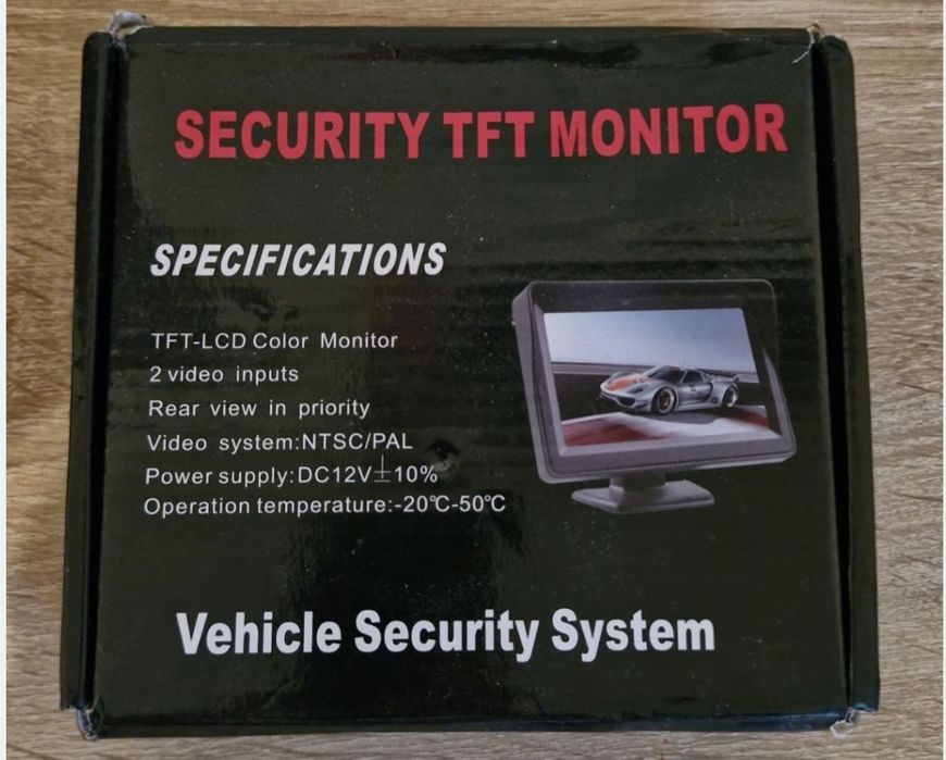 Monitor Auto TFT-LCD