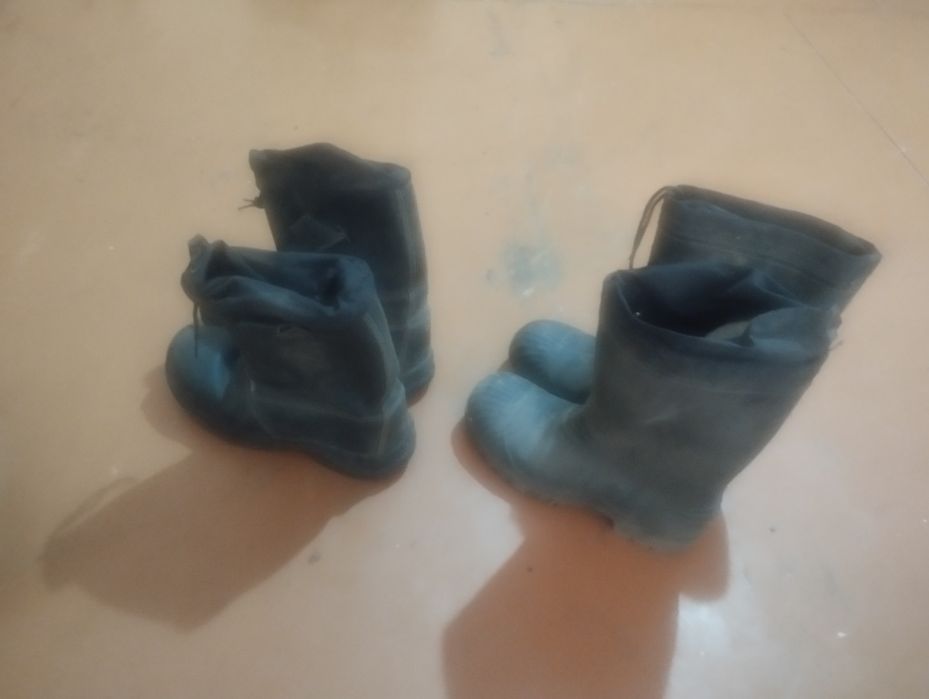 Сапоги с мехом б/у