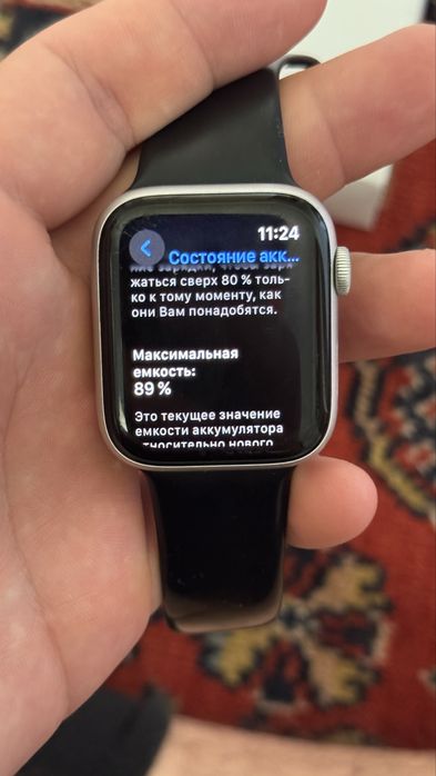 Apple Watch Se 44 mm 89% акб