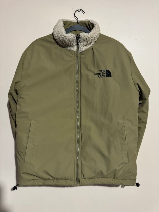The North Face Men's Reversible Sherpa Lined Full Zip Jacket.