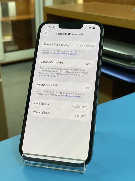 Apple iPhone 16e 100%, 128GB, Garantie 12 luni | Lensun