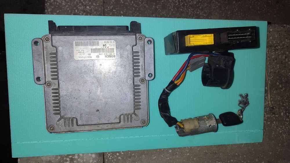 Компютър Peugeot 306 2.0 HDi 90hp. Bosch.Имобилайзер Texton